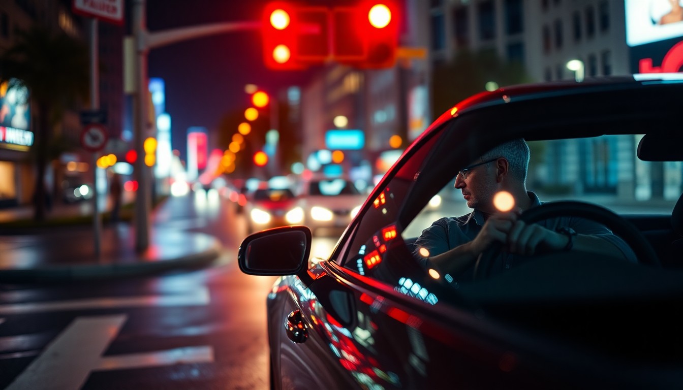 Griller un feu rouge : témoignages de conducteurs à risque